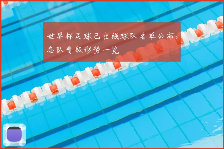 世界杯足球已出线球队名单公布,各队晋级形势一览