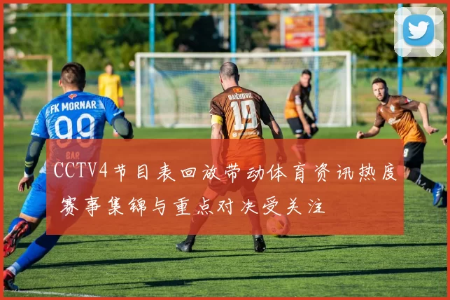 CCTV4节目表回放带动体育资讯热度 赛事集锦与重点对决受关注
